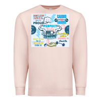 Pale Pink perfect body loading Premium Sweatshirt - TumblerDesignByShophia