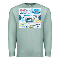 Seafoam perfect body loading Premium Sweatshirt - TumblerDesignByShophia