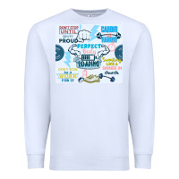 White perfect body loading Premium Sweatshirt - TumblerDesignByShophia