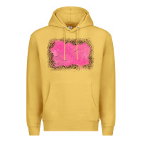 Antique Gold gemstone pink leopard background Premium Hoodie - JahusDesignShop