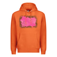 Carrot gemstone pink leopard background Premium Hoodie - JahusDesignShop