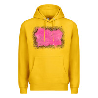 Lemon gemstone pink leopard background Premium Hoodie - JahusDesignShop