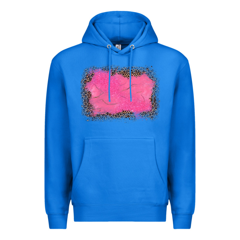 Gemstone Pink Leopard Background Premium Hoodie by JahusDesignShop | Teevron