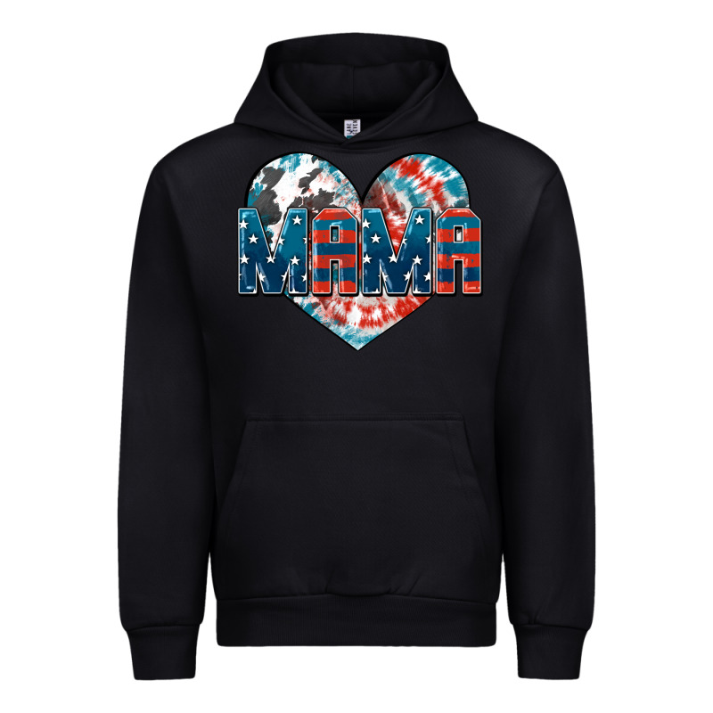 American Mama Heart Urban Hoodie by FaDigitalArtStudio | Teevron