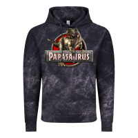 Cloud Black Papasaurus T-Rex Vintage Hoodie - LillyAllenDesigns