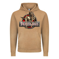 Vintage Camel Papasaurus T-Rex Vintage Hoodie - LillyAllenDesigns