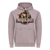 Vintage Zinc Papasaurus T-Rex Vintage Hoodie - LillyAllenDesigns