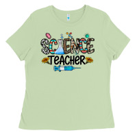 Matcha science teacher Ladies Tee - CowhideDigitalArt