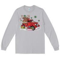 Moon Dust christmas truck Long Sleeve Tee - MaliasSmallBusiness