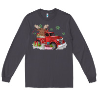 Smoke christmas truck Long Sleeve Tee - MaliasSmallBusiness