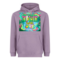 Lavender teacher mode off Heavyweight Hoodie - TumblerDesignByShophia