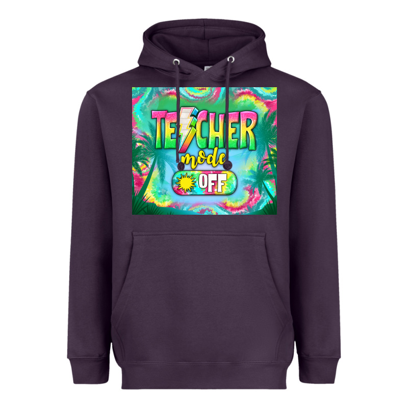 Teacher Mode Off Heavyweight Hoodie by TumblerDesignByShophia | Teevron