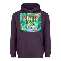 Plum teacher mode off Heavyweight Hoodie - TumblerDesignByShophia