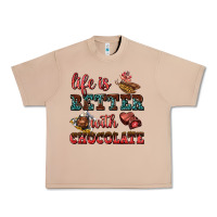Burro life is better with chocolate Urban Heavy Tee - AdoDesignShop