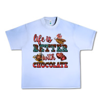 Grape Ice life is better with chocolate Urban Heavy Tee - AdoDesignShop