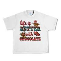 Lunar Rock life is better with chocolate Urban Heavy Tee - AdoDesignShop