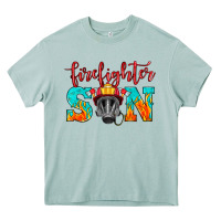 Firefighter Son Boy Heavy Core Tee | Teevron