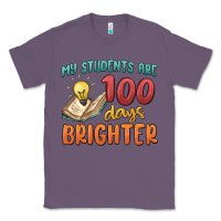 Lavender my students 100 days brighter Classic Tee - MaliasSmallBusiness