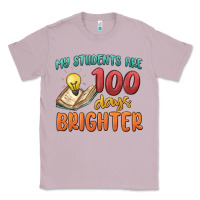 Lilac my students 100 days brighter Classic Tee - MaliasSmallBusiness
