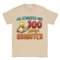 Mushroom my students 100 days brighter Classic Tee - MaliasSmallBusiness