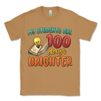 Toasted Coconut my students 100 days brighter Classic Tee - MaliasSmallBusiness