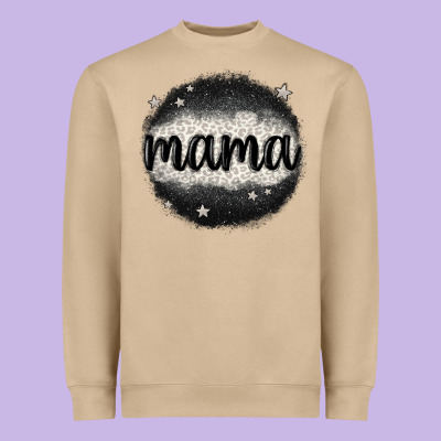 Leopard Mama Heavyweight Sweatshirt Designed By Maliassmallbusiness