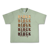 Oil Green black history Urban Heavy Tee - MaliasSmallBusiness