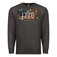 Smoke Eat. 1776 eagle 4th of july Premium Sweatshirt - HowdyJamesFarm