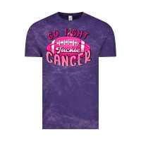 Cloud Purple go fight tackle cancer Vintage Tee - MaliasSmallBusiness