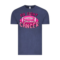Vintage Denim go fight tackle cancer Vintage Tee - MaliasSmallBusiness