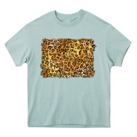 Arona handdrawn leopard pattern yellow Heavy Core Tee - BarkalooDesign