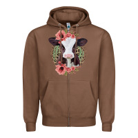 Chestnut Baby Calf Zipper Hoodie - Bettercallsaul