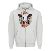 Dove Grey Baby Calf Zipper Hoodie - Bettercallsaul