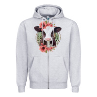 Heather Grey Baby Calf Zipper Hoodie - Bettercallsaul