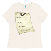 Bone test sheet fa element Ladies Tee - FaDigitalArtStudio