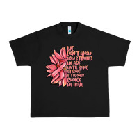 Black pink sunflower and cancer ribbon breast cancer Urban Heavy Tee - MaliasSmallBusiness