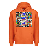 Carrot autism mom puzzle ribbon Premium Hoodie - TumblerDesignByShophia