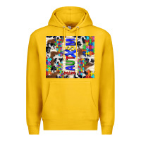 Lemon autism mom puzzle ribbon Premium Hoodie - TumblerDesignByShophia