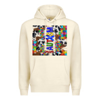 Sandshell autism mom puzzle ribbon Premium Hoodie - TumblerDesignByShophia