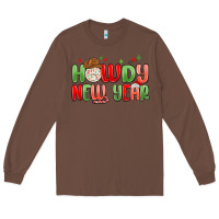 Chestnut howdy new year Long Sleeve Tee - MaliasSmallBusiness