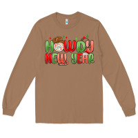 Toasted Coconut howdy new year Long Sleeve Tee - MaliasSmallBusiness