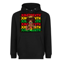 Black juneteenth cute kid Heavyweight Hoodie - TumblerDesignByShophia