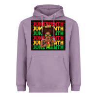 Lavender juneteenth cute kid Heavyweight Hoodie - TumblerDesignByShophia