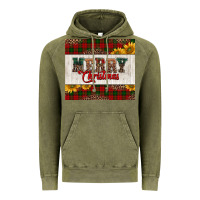 Vintage Olive merry Christmas sunflowers Vintage Hoodie - Jasminsmagicworld