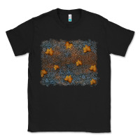 Black tooled leather fall background Classic Tee - RanaPortraitStore