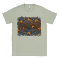Matcha tooled leather fall background Classic Tee - RanaPortraitStore