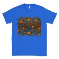 True Royal tooled leather fall background Classic Tee - RanaPortraitStore