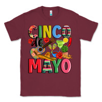 Burgundy cinco de mayo Classic Tee - JahusDesignShop