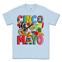 Dusty Blue cinco de mayo Classic Tee - JahusDesignShop
