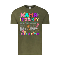 Vintage Olive mama it's okay Vintage Tee - JahusDesignShop